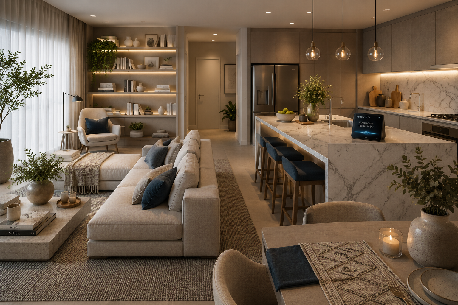 Ambiente com decoração